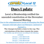 Local 12 ratified the Local 12 constitution
